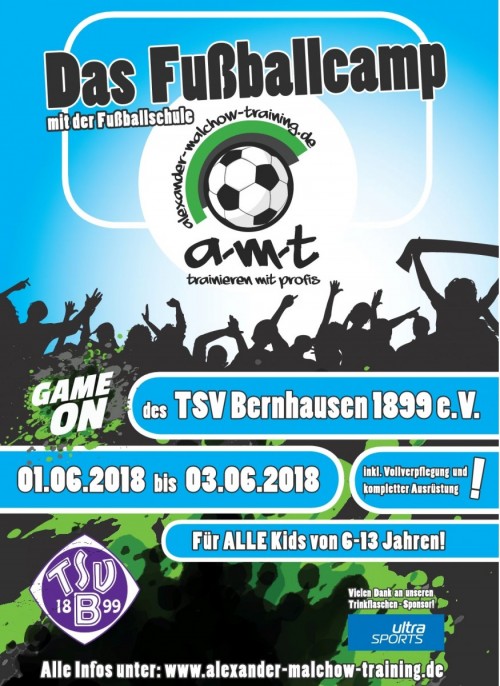a-m-t Fußballcamp beim TSV Bernhausen!