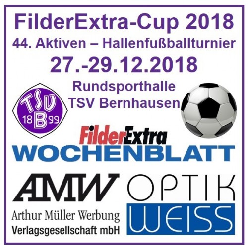FilderExtra-Cup 2018 Ergebnisse -Neckartailfingen Sieger