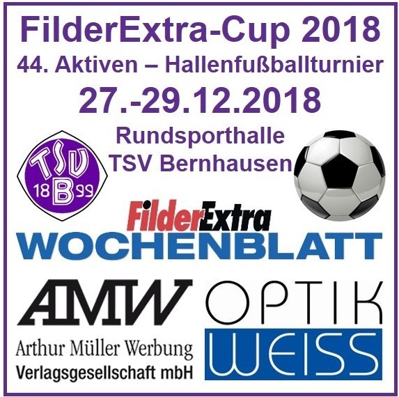 FilderExtra-Cup 2018 - unsere Werbepartner und Sponsoren