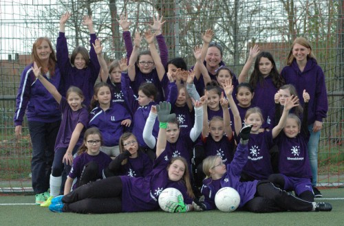 Große Freude bei den E-Juniorinnen ⚽️?