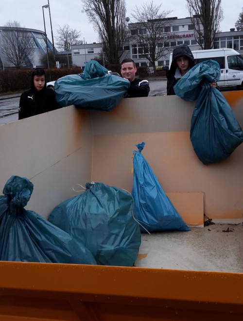 Markungsputzete in Filderstadt - TSV Bernhausen war dabei