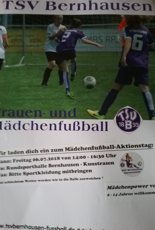WFV Mädchenaktionstag beim TSV Bernhausen⚽️?