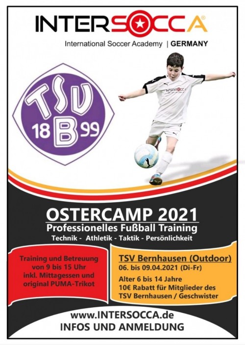 Fußballcamp Ostern 2021