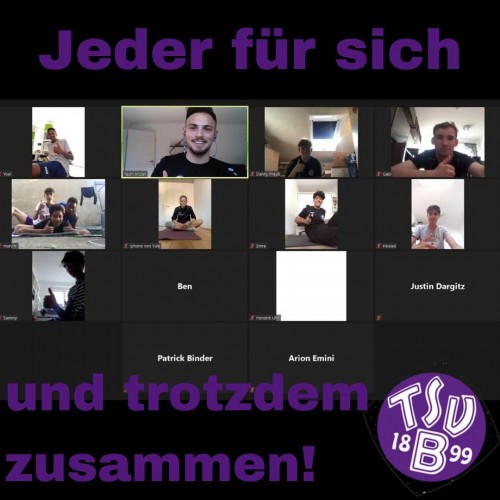 Jeder für sich und trotzdem zusammen!  Unsere C-Junioren!