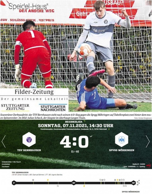 Filder-Zeitung: Nächster Spitzenreiterwechsel, nächster Trainerwechsel