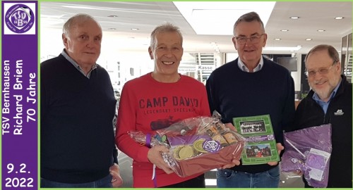 Herzlichen Glückwunsch – Richard Briem wurde 70 Jahre!