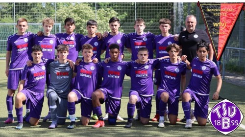 B1- Junioren - Meister der Bezirksstaffel