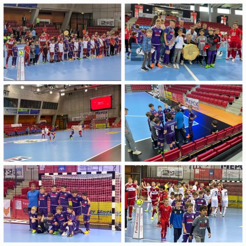 E2 Kids besuchen das Futsalfinale in Stuttgart!