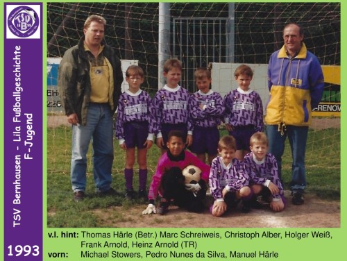 Lila Fußballgeschichte 1993 F-Jugend