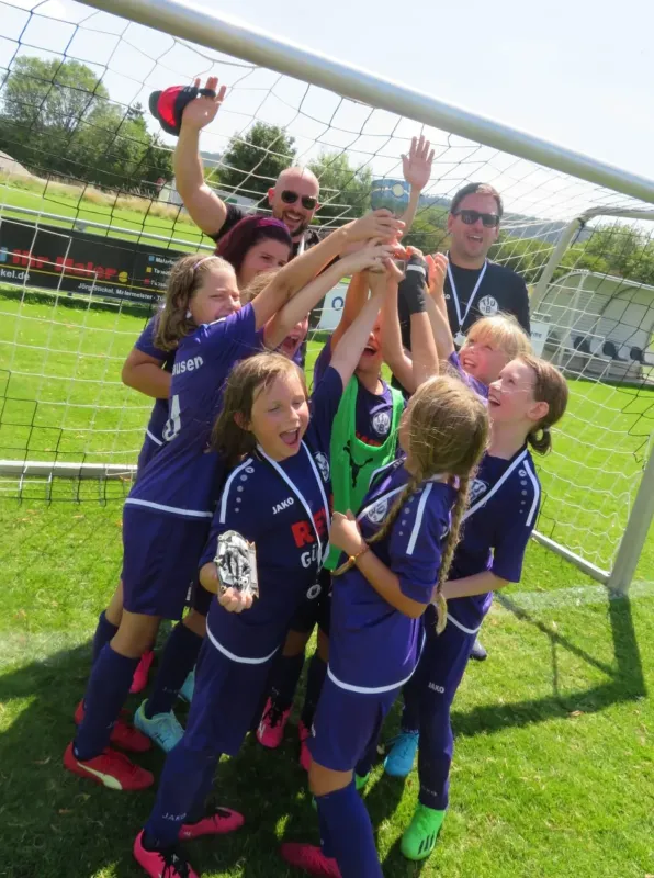 E1 gewinnt das Mädchenturnier in Unterjesingen