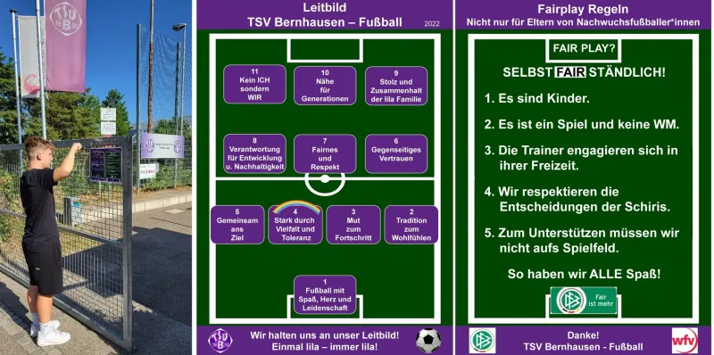 Hinweisschilder Eingang KR-RSH angebracht