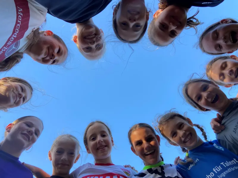Beginn einer neuen Ära (9er Staffel) für das D-Mädchenteam des TSV Bernhausen