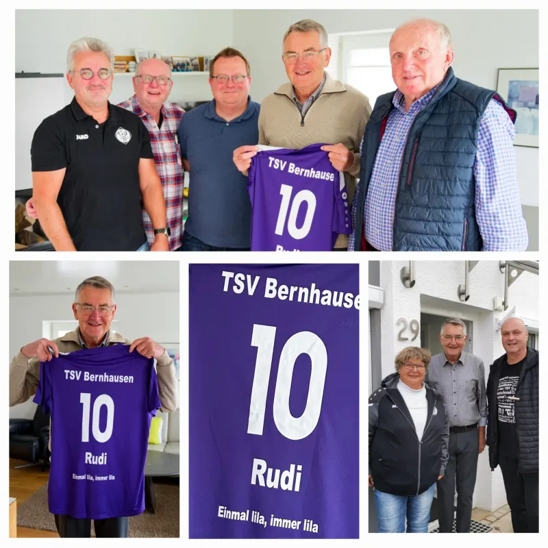 Alles Gute zum 75. Geburtstag Rudi Scherrle