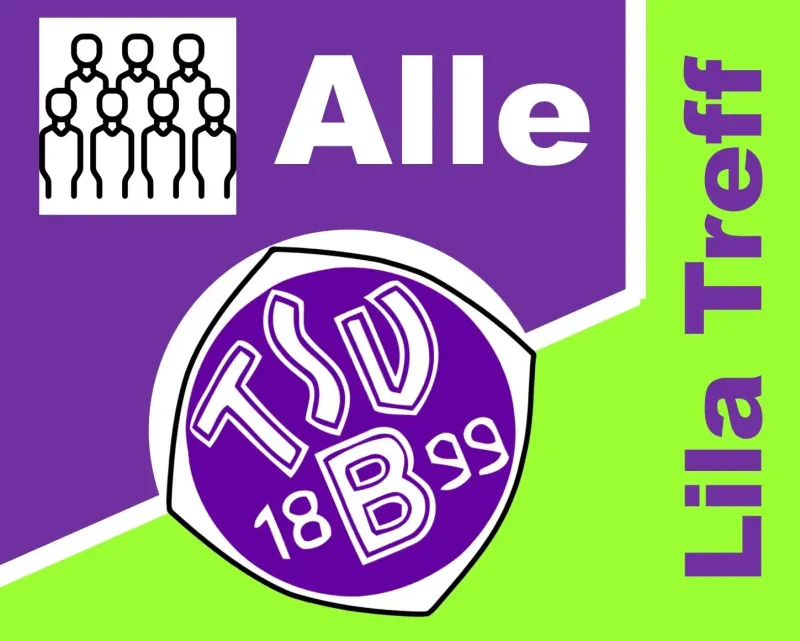 „LilaTreff“ am Mittwoch 7.Mai im Clubhaus