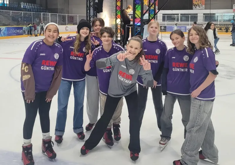 💜 C Juniorinnen auf glatten Abwegen