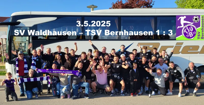 Toller 3:1 Sieg beim Tabellenzweiten SV Waldhausen