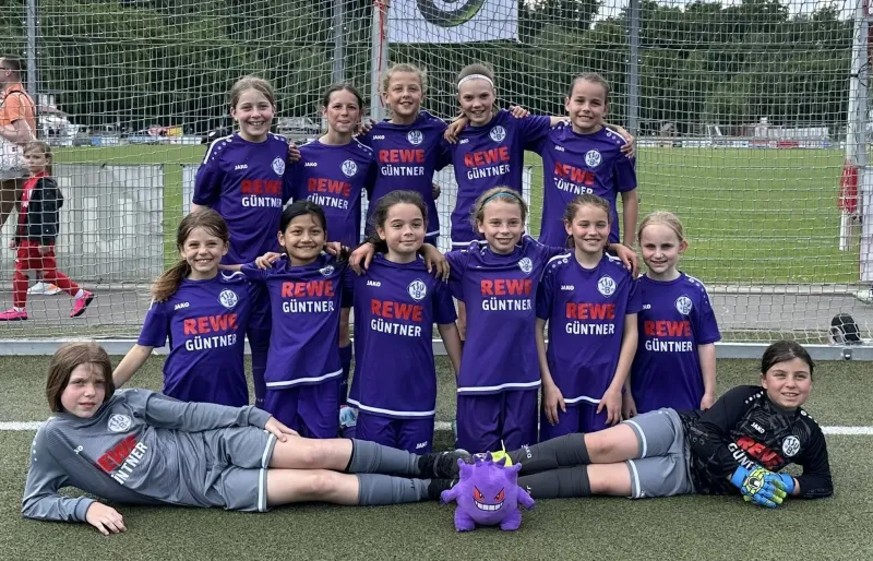 💜 E-Juniorinnen beim Spieltag der TSG Backnang - Lila Monster on Fire