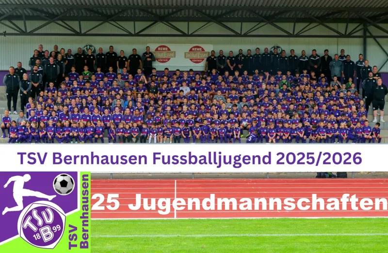 25 Jugendmannschaften Saison 2025/26
