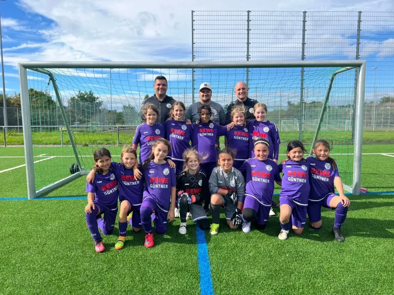 💜E-Juniorinnen zu Gast beim SV Grün-Weiß Sommerrain