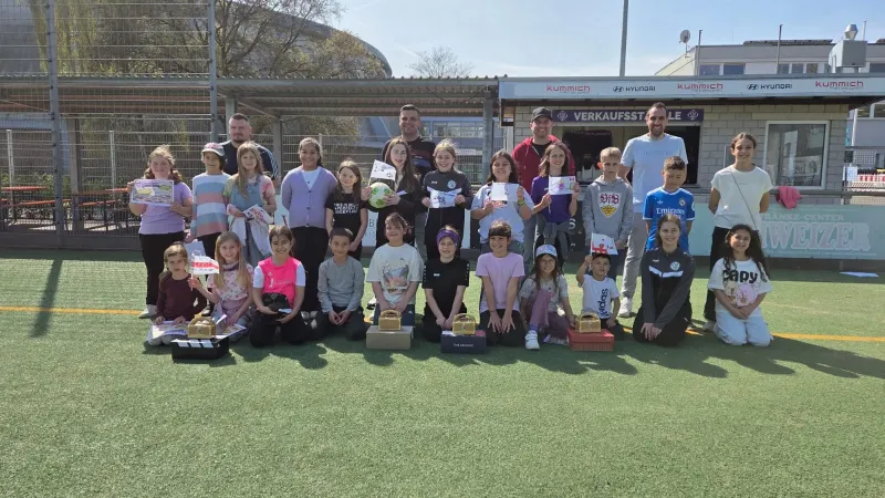 💜 Lila Zusammenhalt: Große Schnitzeljagd rund um das Fleinsbachstadion