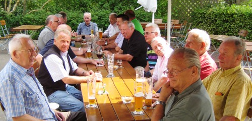 Schöner, unterhaltsamer Nachmittag mit 21 FTB60+´lern (6.7.)