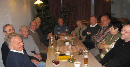 Fußballertreff 60plus Dezembertreffen