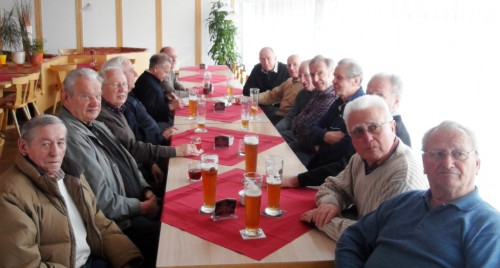 Fußballertreff 60plus am 7.März