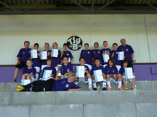 2. Platz beim 1. Fleinsbach-Sommer-Cup 2012 in Bernhausen
