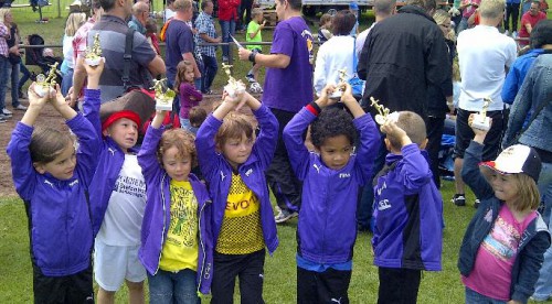 Bambini 2 -  3.Platz beim TSV Linsenhofen