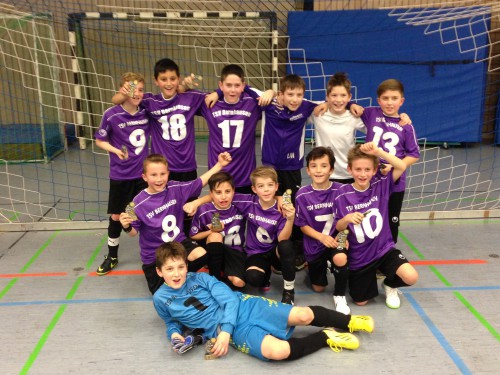 Turniersieg beim eigenen Hallenturnier!