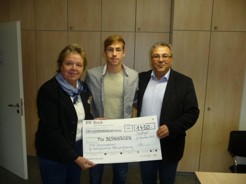 Talentförderung des DFB für Amateurvereine an TSV B