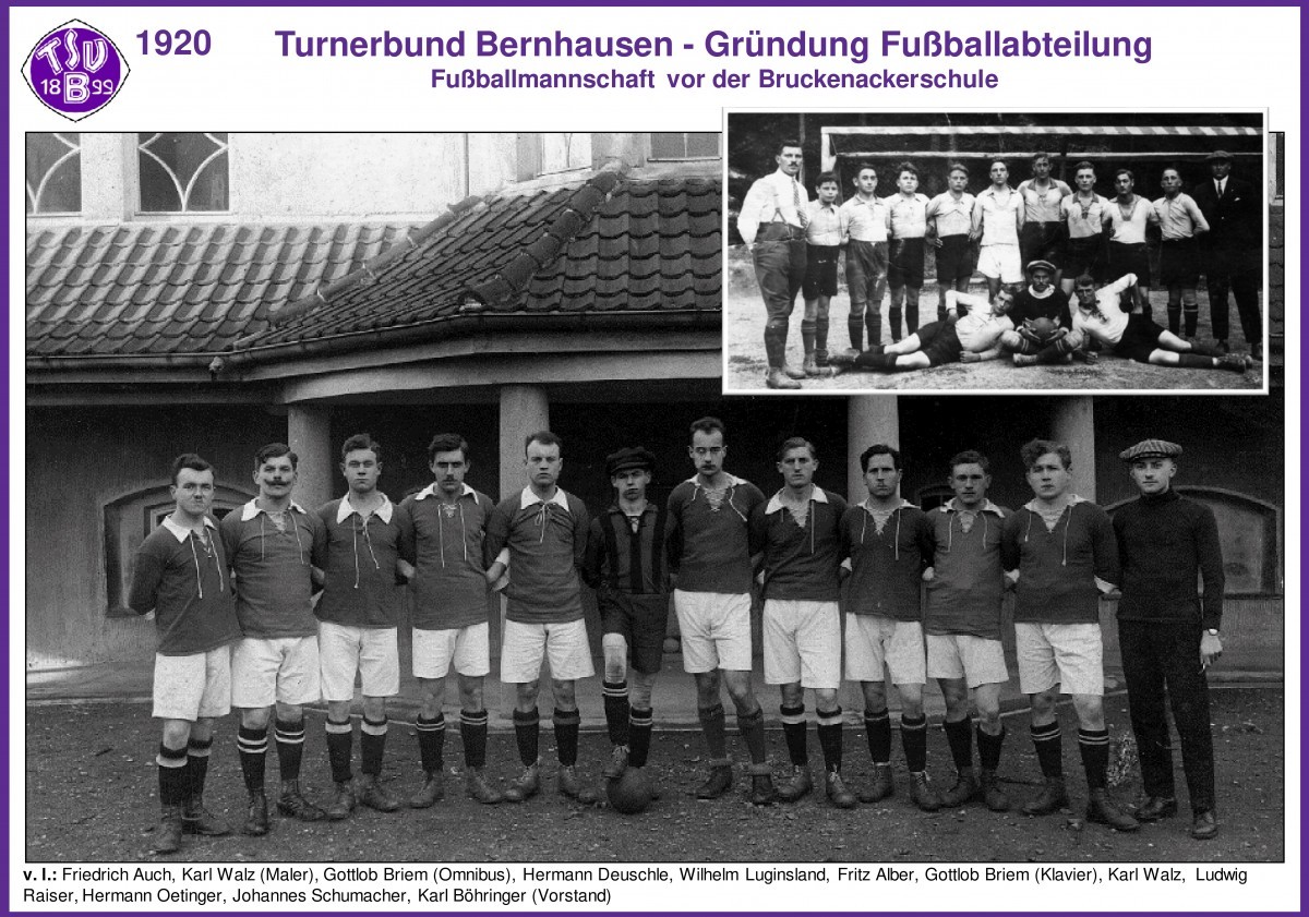 Verein 1920 - heute (Bild 1 von 12 - 1920)