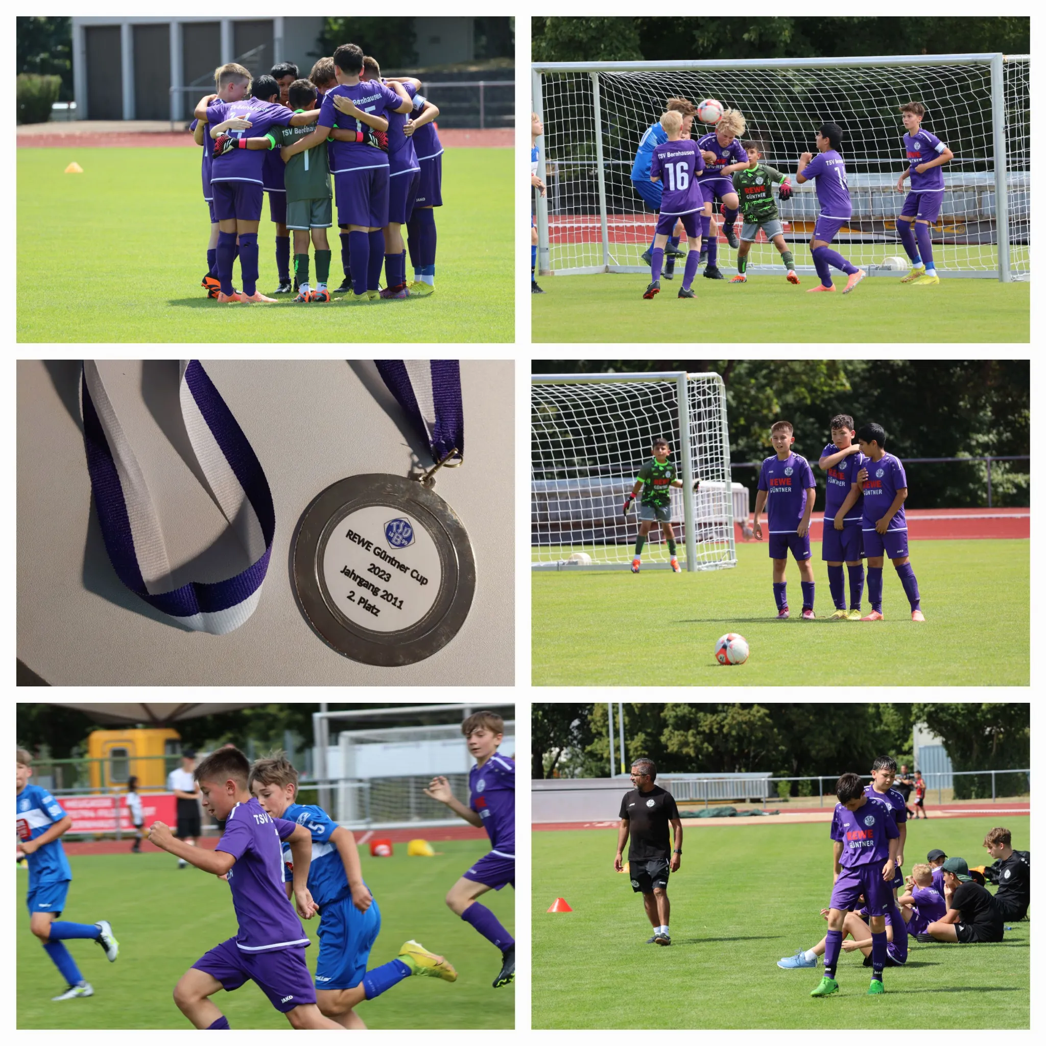 D1 belegt den 2. Platz beim REWE Güntner Cup!