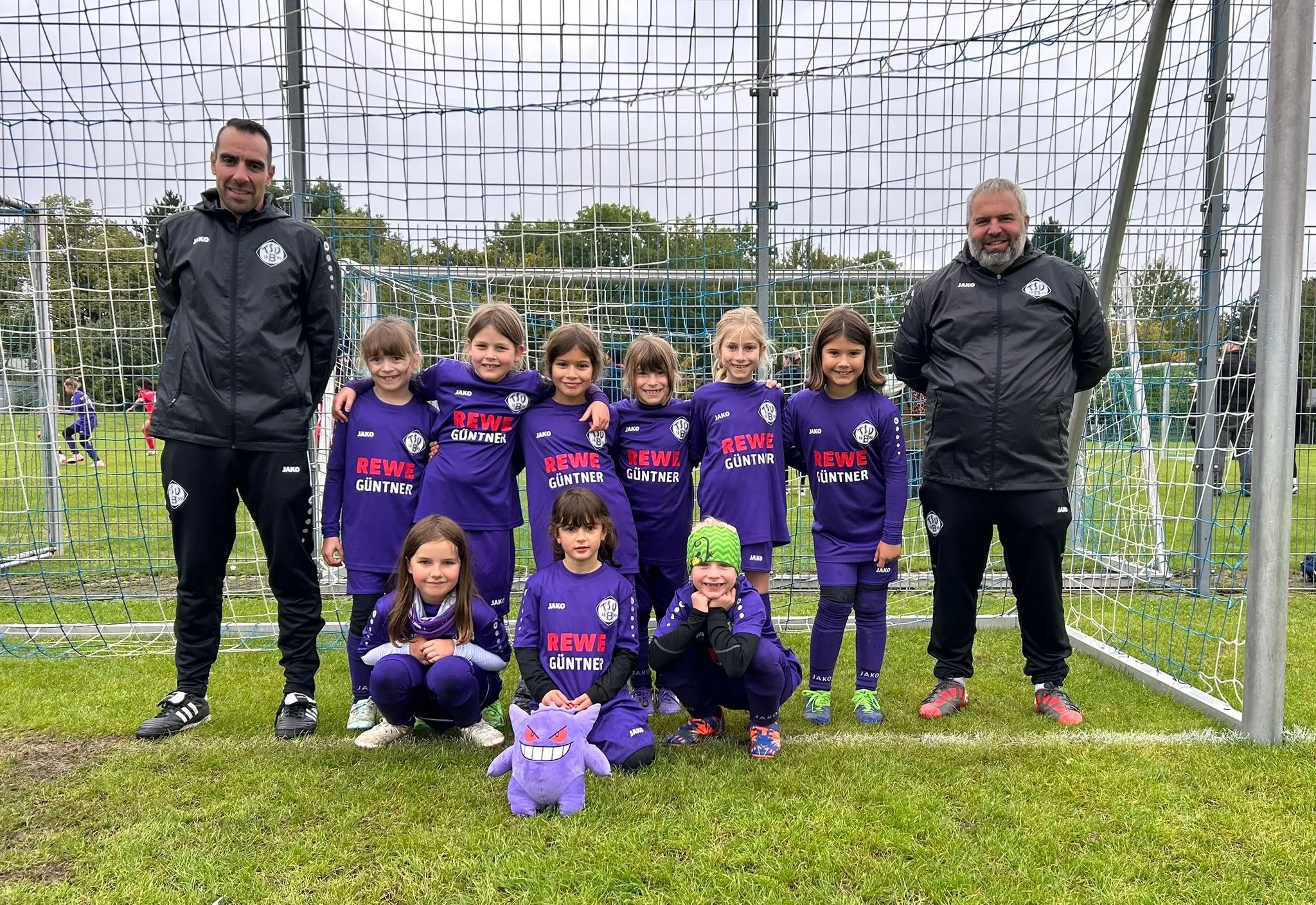 💜Lila Mädels beim ersten Spieltag in Heumaden