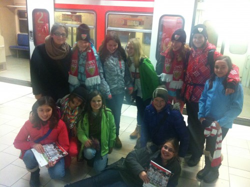Ausflug in die Mercedes Benz Arena