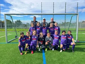 💜E-Juniorinnen zu Gast beim SV Grün-Weiß Sommerrain